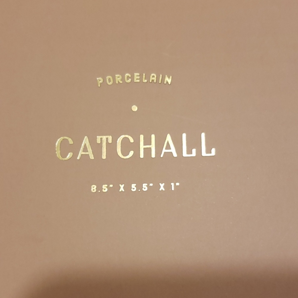 Odeme Porcelain Tray and Ring Dish Set - Picture 2 of 5